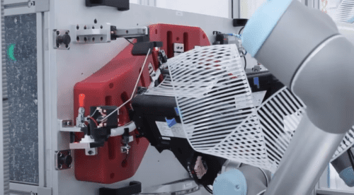 Automated Cable Ties Asembly With Robotic Cell